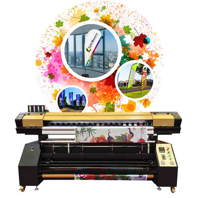 calidad  Cheap i3200 Fabric Printing 4720 5113 Printhead Roll To Roll Modal Fiber Digital Inkjet Printer On Polyester Small Size Fabric fábrica