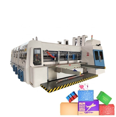 La máquina de la fabricación de impresión de Flexo de la caja de cartón acanalado para hace la impresora de Flexo del color de la cartulina 2 de las cajas